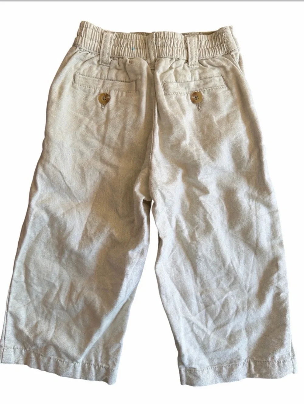 Children place pants. Linen Cotton blend. 18months.